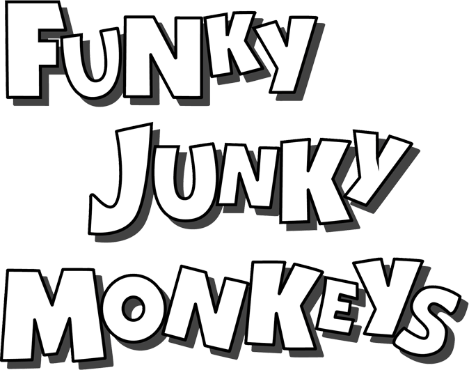 Funky Junky Monkeys - punk, funk, indie, glam and rock!